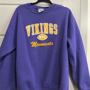 Lee Minnesota Vikings NFL Crewneck Sweater